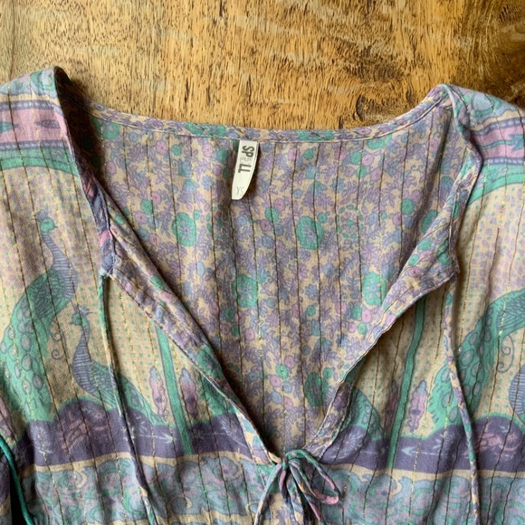 Spell and the Gypsy COTTON lurex Xanadu Top - Picture 5 of 7